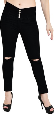 JustFaith Slim Women Black Jeans