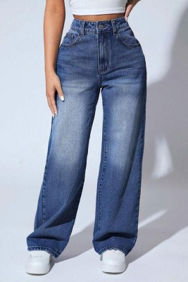 Rockwell Boyfriend Women Dark Blue Jeans