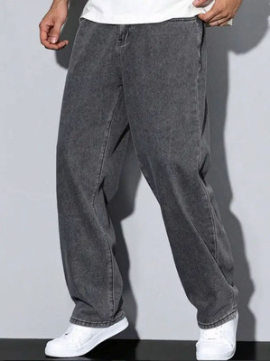 comfits Loose Fit Men Grey Jeans