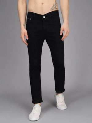 ModHub Regular Men Black Jeans