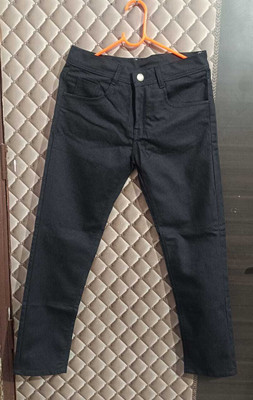 VYESH Regular Men Black Jeans