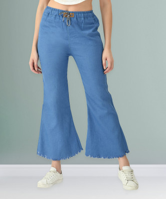 Ira Collections Flared Women Dark Blue, Light Blue, Black Jeans
