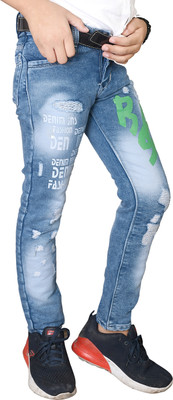 davyjhones Regular Boys Blue Jeans
