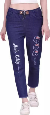 BRANDING Regular Women Blue Jeans