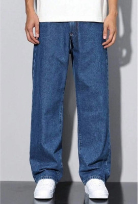 O2 ROUTE Boot-Leg Men Dark Blue Jeans