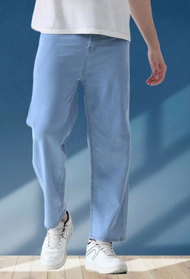 JEANBERRY Loose Fit Men Light Blue Jeans