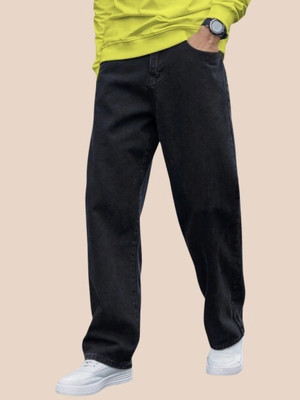 BESTLOO Boot-Leg Men Dark Grey Jeans