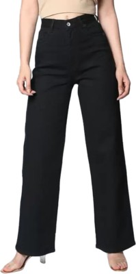 comfits Jogger Fit Women Black Jeans