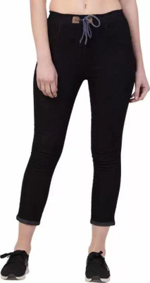 YAANU FASHHION Jogger Fit Women Black Jeans