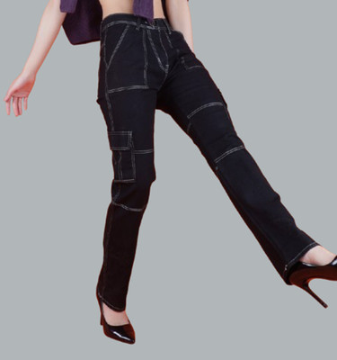 METRONAUT Regular Women Black Jeans