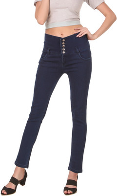 HouseOfCommon Skinny Women Dark Blue Jeans
