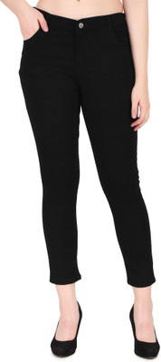 ZIVA PLUS Skinny Women Black Jeans