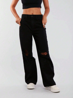 NORTHERN DENIM CO Regular Women Black Jeans