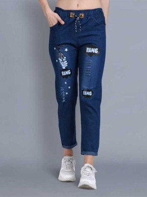 HouseOfCommon Boyfriend Women Blue Jeans