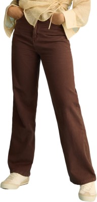 PINKLIT Regular Women Brown Jeans