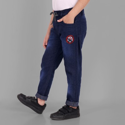 Kcoy Slim Boys Dark Blue Jeans