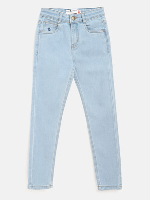 TALES & STORIES Slim Baby Boys Light Blue Jeans