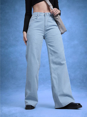 Shine World Boyfriend Women Light Blue Jeans