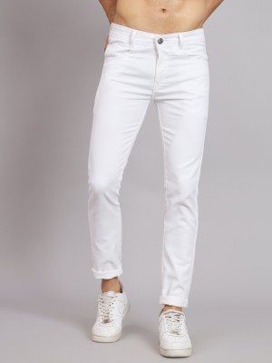 linaria Slim Men White Jeans