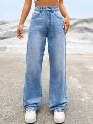 NUCOUTHS Regular Women Light Blue Jeans
