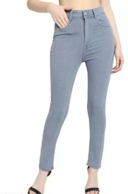 Ann Springs Skinny Women Grey Jeans