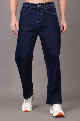 ZAYSH Loose Fit Men Dark Blue Jeans