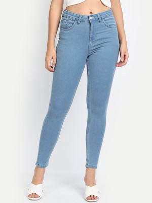 Herway Skinny Women Light Blue Jeans