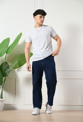 Fader Relaxed Fit Men Dark Blue Jeans