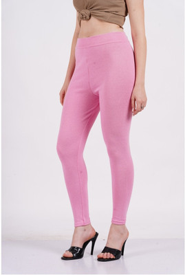 alliedecommerce Pink Jegging(Solid)