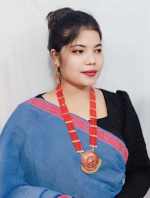 balaji gold Copper Gold-plated Red Jewellery Set(Pack of 1)