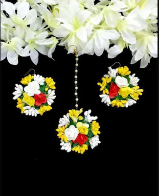 Ruhi Fabric Multicolor Jewellery Set(Pack of 1)
