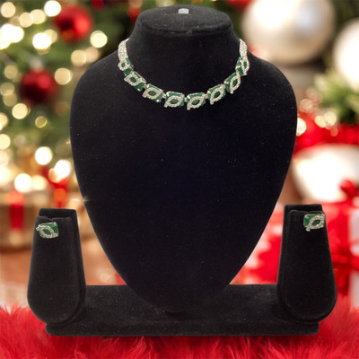 JASH Alloy Silver Jewellery Set(Pack of 1)