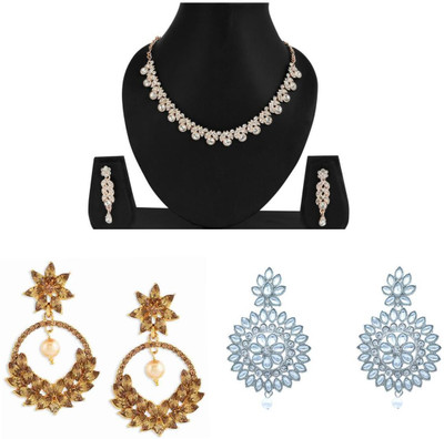 AK JEWEL STORES Alloy Multicolor Jewellery Set(Pack of 1)