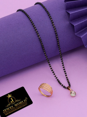 Alloy, Brass Jewel Set(Gold)