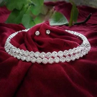 R RADIANTRELICS Alloy Silver Silver Jewellery Set(Pack of 1)