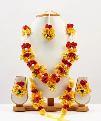 Ruhi Fabric Multicolor Jewellery Set(Pack of 1)