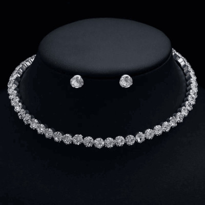 PAARO Alloy Sterling Silver Silver Jewellery Set(Pack of 1)