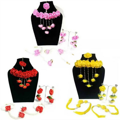 style revolver Fabric Multicolor Jewellery Set(Pack of 1)