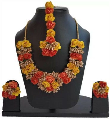 style revolver Fabric Multicolor Jewellery Set(Pack of 1)