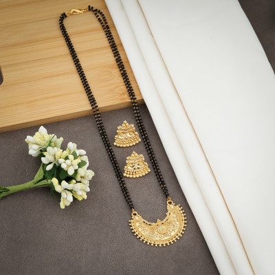 G Creation Alloy Gold-plated Silver Jewellery Set(Pack of 1)