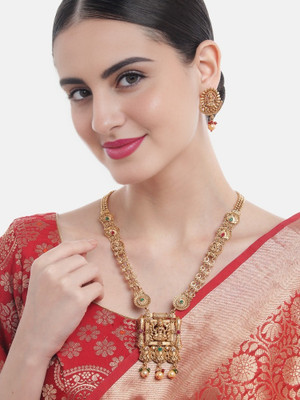 Orangenysha Copper Gold-plated Multicolor Jewellery Set(Pack of 3)