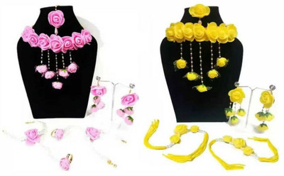 style revolver Fabric Multicolor Jewellery Set(Pack of 1)