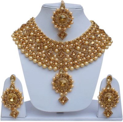 URBANELA Copper Gold-plated Gold Jewellery Set(Pack of 1)