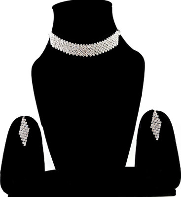 ORUKA Alloy Silver Silver Jewellery Set(Pack of 1)