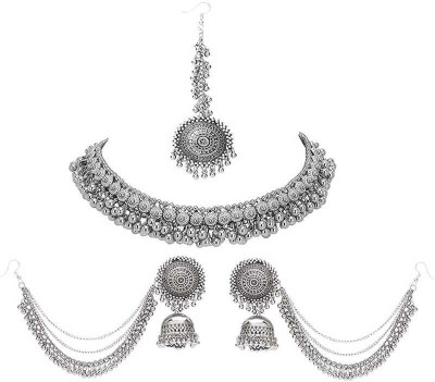 SPARKLIZA Alloy Silver Silver Jewellery Set(Pack of 1)