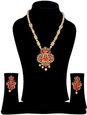 Angel In You Alloy Gold-plated Multicolor Jewellery Set(Pack of 1)