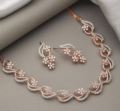 Brass Jewel Set(Rose Gold)