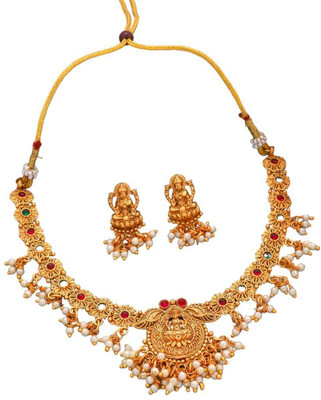 malabar Copper Gold-plated Gold Jewellery Set(Pack of 1)