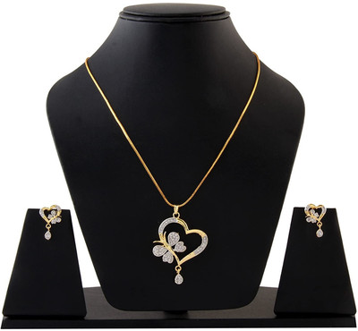 Opus Gems Alloy Gold, Silver Jewellery Set(Pack of 1)