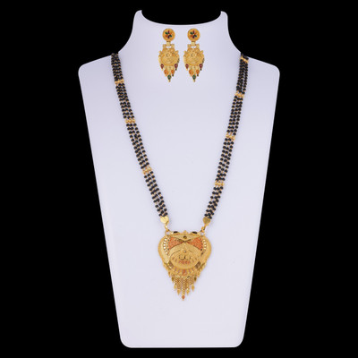 verent Alloy Gold-plated Gold Jewellery Set(Pack of 3)